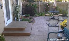 stamped concrete patio cost stamped