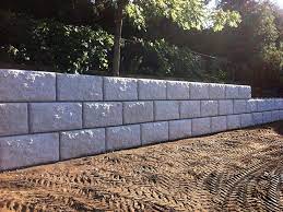 4ft concrete retaining wall blocks