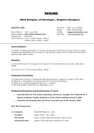 Resume Format For Freshers Accountant   Free Resume Example And    
