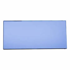 Plain Sapphire Blue Glass Sheet
