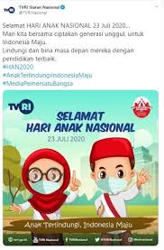 Keragaman indonesia juga tampak dari seni sebagai hasil kebudayaan daerah. Animasi Anak Muslim Di Poster Tvri Rayakan Hari Anak Dikecam Publik