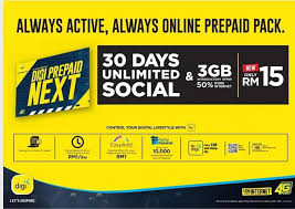 Work from home plan is available for digicell prepaid customers only. Digi Prepaid Nexté…å¥—åŒ…æ‹¬äº†internet Perfect Mobile Sdn Bhd Facebook
