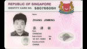 false singapore id card maker