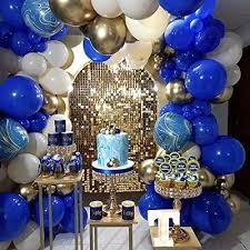 momohoo royal blue balloons diffe