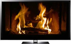 Fireplace Tv Screensaver Brass