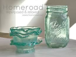 how to make frosted mason jars