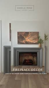 How To Decorate Your Fireplace Mantel