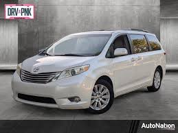used white 2016 toyota sienna 5dr 7