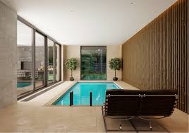 House plans and more has a terrific collection of house plans with space designated for a swimming pool. Modern House Interior Design Ideas With Elegant Indoor Swimming Pool Roohome