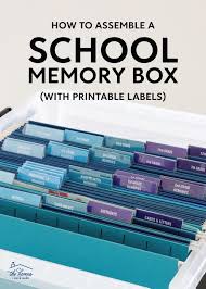 how to emble a memory box