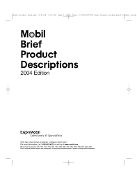 Bil Brief Product Descriptions Manualzz Com