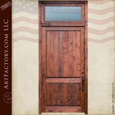 Custom Solid Wood Front Door Pre Hung