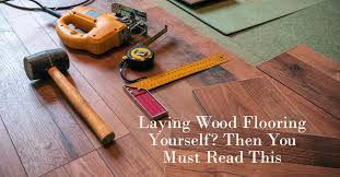 laying wood flooring yourself then you
