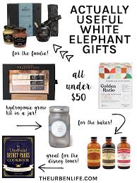 white elephant gifts under 50