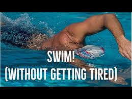 to swim freestyle without getting tired