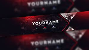 Photoshop Gaming Banner Template