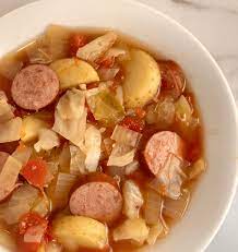 Kielbasa And Cabbage Soup gambar png