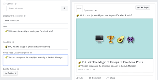 how to use emojis in facebook ads