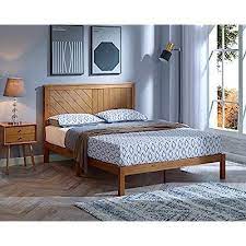 Musehomeinc Solid Wood Platform Bed