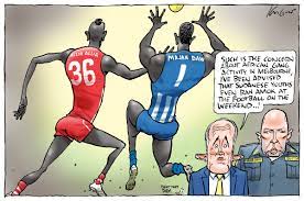 This guy's done everything possible in the game. Peter Broelman En Twitter Some More Racially Charged Cartoons By That Horrible Mark Knight Oh Wait Sadly These Cartoons Supporting Adam Goodes And Celebrating Sudanese Footballers Don T Rate A Mention Auspol Markknight