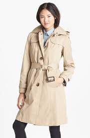 London Fog Trench Coat With Detachable