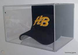Acrylic Wall Mount Hat Cap Display Case
