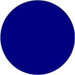 Navy blue circle icon - Free navy blue shape icons
