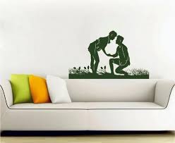 Loving Couple Wall Sticker At Rs 232