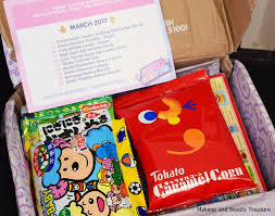 an candy box march 2017 unboxing