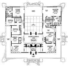 U Shaped House Plans Contemporary