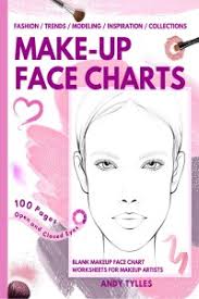 blank face charts for makeup artists