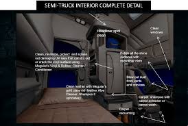 semi truck detailing services onsite