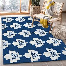 nhl repeat toronto maple leafs area rug