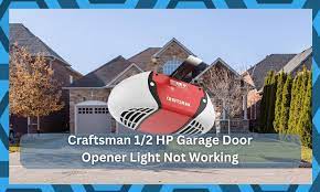 2 hp garage door opener light