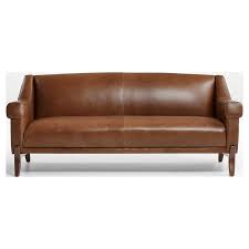 mid century leather sofa sofas