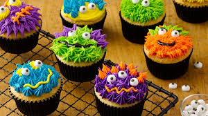 scary monster cupcakes recipe