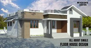 single floor house designs ideas