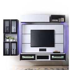 White Wall Mounted Set Top Box Stand