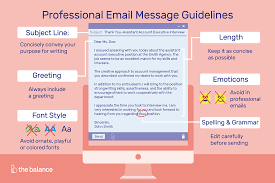 How To Write And Send Professional Email Messages