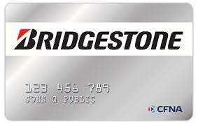 bridgestone credit card cfna
