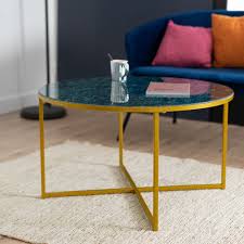 Meubles Cosy Coffee Table With Green
