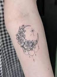 30 Best Moon Tattoos Ideas And Meanings In 2023 - Tattoo Pro in 2023 | Tattoos for women, Ankle tattoos for women, Moon tattoo