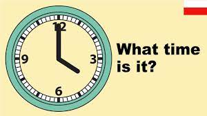 Angielskie słówka w obrazkach - Która jest godzina? 1 (What time is it?) -  YouTube
