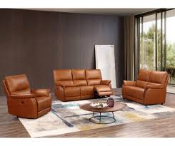 tan leather power recliner 3 2 1 sofa set
