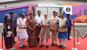 pm narendra modi inaugurates textiles