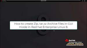 how to create zip tar xz archive files