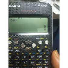 User Manual Casio Fx 570ex English