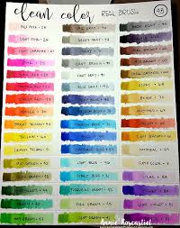 Annie Rose Makes Things Color Chart Zig Clean Color Real