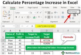 How To Calculate Percentage Increase In