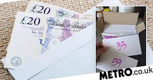 The original pin from larissa swany, a realtor i believe, was how to save $5,000 by saving a certain amount off of each of your paychecks. How The 100 Envelope Challenge Could Help You Save 5 050 In Six Months Metro News